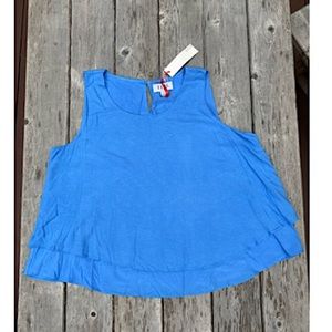 🌸 ELLE sleevless top, Blue, Size L 🌸